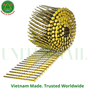 2-3/4" x 0.113 Wire Coil <b>Nails</b> with Screw Shank with Strong Grip for Pallet Making From Vietnam Factory | clavo en rollo - Product Image 6