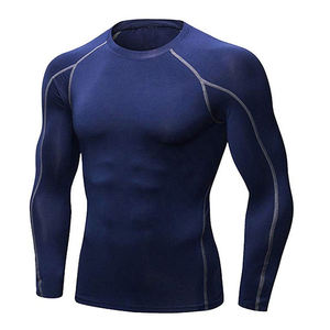 2026 New Gym shirt MMA rash guard <b>long</b> <b>sleeve</b> training <b>top</b> athletic BJJ performance <b>workout</b> moisture wicking stretch fit apparel - Product Image 4