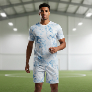 Uniforme de Fútbol Sublimado de Alto Rendimiento, Conjunto de Camiseta de Fútbol que Absorbe la Humedad, Diseño Personalizado, Ropa Deportiva en Blanco de Fábrica - Product Image 4