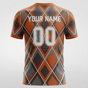 Uniforme Deportivo Personalizable de Alto Rendimiento, Camiseta de Fútbol de Manga Corta con Estampado de Secado Rápido para Clubes Profesionales - Product Image 2
