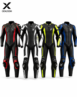 Combinaison de moto en cuir pleine fleur à imprimé numérique X Sports City, veste et pantalon de moto, imperméable, coupe-vent, respirant, séchage rapide