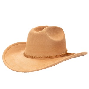 Nouveau Chapeau de Cowboy Western 2025 en Daim à Bord Incurvé pour Hommes et Femmes, Chapeau de Voyage d'Extérieur Ethnique - Product Image 3