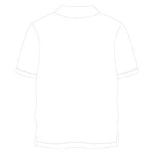 Iota Phi Lambda Sorority <b>White</b> Polo <b>Shirt</b> Greek Letter Apparel <b>Womens</b> Casual <b>Short</b> <b>Sleeve</b> Collared Top - Product Image 2