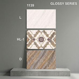 3D Flower Pattern 30x60 Matt Beige Color Ceramic <b>Wall</b> Shower Tile for Bathroom and Kitchen Glossy Glazed Polished <b>Wall</b> TIles - Product Image 6