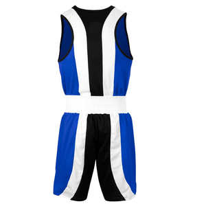 Conjunto de Chaleco Reversible y Pantalones Cortos para Boxeo, Kickboxing, Ejercicio, Deportes de Combate, Entrenamiento, Uniformes para Hombres y Mujeres, Spandex/Poliéster - Product Image 6