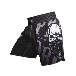 Pantalones Cortos de Sublimación para MMA 2 en 1, Pantalones Cortos de Lucha BJJ MMA con Forro de Compresión Incorporado, para Grappling, Jiu Jitsu Brasileño, No-Gi - Product Image 1