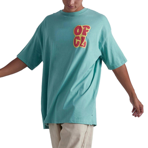 Camiseta de Manga Corta para Hombre, 100% Algodón, Estampado 3D, Talla Grande, Estilo Casual Urbano, Logotipo Personalizado, Color Blanco - Product Image 2