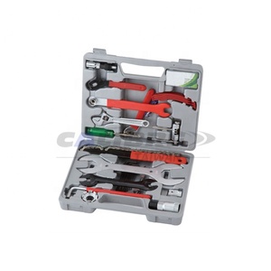 TAIWAN CALIBRE Bicycle Maintenance Repair <b>Tool</b> Set with Multi-use Pedal <b>Box</b> Wrench - Product Image 1
