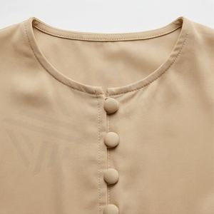 Ensemble Abaya Deux Pièces pour Femme en Polyester, Haut à Manches Longues et Pantalon, Col Fendu, Motif Dessiné à la Main, Grande Taille, Tenue Islamique Modeste - Product Image 4