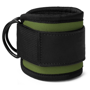 Custom Logo Weightlifting <b>Ankle</b> Straps Soft Padded Fitness <b>Supports</b> for Commercial Gym Equipment Supply - Product Image 1