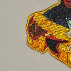 Best Selling Factory Made Machine Embroidery Patches OEM Logo Badges for <b>Clothing</b> Jackets Hats Bags Shoes - Product Image 2