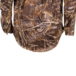 GRACE <b>SIGN</b> Custom Front Logo Unisex Winter Washed Long Sleeve Soft <b>Shell</b> Shoulder Camouflage Hunting Outdoor Shirts Polyester - Product Image 5