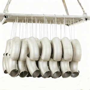 Coude à 90 degrés à rayon long, soudé sans soudure, en acier inoxydable ASME B16.9 A SA403 304 316 pour la construction, la protection incendie et le CVC - Product Image 4