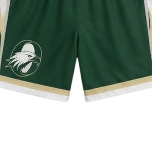 Shorts de lacrosse unisexe vert et blanc sublimés, légers, en polyester, réversibles, pour l'entraînement et les matchs d'équipe, vêtements de sport - Product Image 6