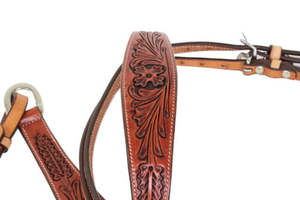 Cabecera occidental y coraza hecha a mano con cuentas coloridas para montar a caballo Western Headstall - Product Image 2