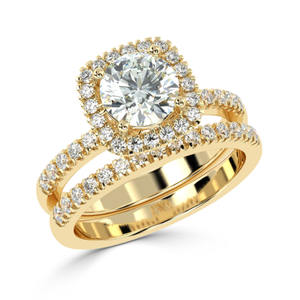 Anillo de Lujo para Mujer de Oro Blanco de 14 Quilates con Diamante Natural de 1.32 Quilates, Color H, Claridad VS1, Talla 5, 0.85g, Hecho a Mano, Impresionante, para Aniversario o Fiesta - Product Image 4