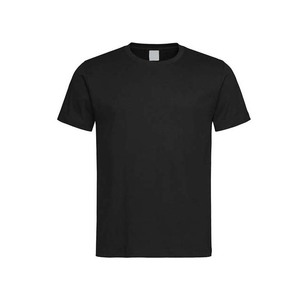 T-shirts pour hommes en coton polyester coupe classique couleur blanche manches courtes - Product Image 2