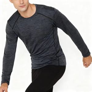 Nouveau T-shirt Athlétique Élégant pour Homme, Tissu Tricoté 180 Grammes, Doux et Respirant, Idéal pour l'Exercice, le Sport et les Tenues Décontractées, Personnalisable et Tendance - Product Image 3