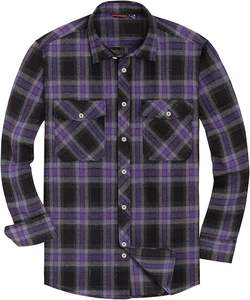 Camisas de Vestir Clásicas de Franela Tejida para Hombre, 100% Algodón, Hechas en Pakistán, Colores Personalizados, OEM de Alta Calidad - Product Image 5