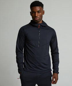 ชุดวอร์มผู้ชายแบบมีฮู้ดน้ำหนักเบา ผลิตจากไนลอน ปิดด้วยเชือกผูก กันลม กันน้ำ เหมาะสำหรับฤดูใบไม้ร่วง สวมใส่สบายๆ แบบลำลอง - Product Image 2