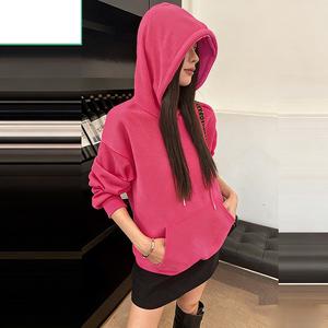 Sudadera con capucha y cremallera para hombre y mujer, 300 GSM 450 GSM, suave, de manga larga, para deportes, descanso, exterior, cálida, informal - Product Image 3