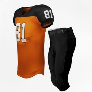 Uniforme de football américain, design personnalisé, sublimation, maillot d'équipe de football américain pour hommes - Product Image 6