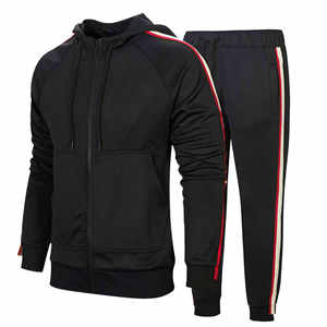 Conjunto Deportivo Ecológico de Invierno para Hombre y Mujer, Sudadera con Capucha Extra Grande de Algodón y Pantalones Deportivos, con Logotipo Personalizado - Product Image 1