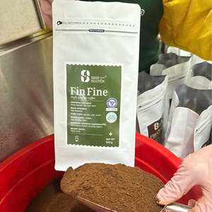 Café Sinh Nguyen Fin Fine Robusta en Grano, Tueste Intenso Premium, Sabor Dulce, Paquete de 1 kg, Vida Útil de 24 Meses - Product Image 2