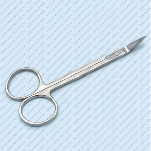 Últimas Tijeras Oftálmicas Reutilizables Wilmer Converse de 4 Pulgadas Anguladas para Cirugía Conjuntival, Instrumento Quirúrgico Microquirúrgico - Product Image 2