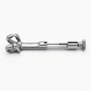 เครื่องมือผ่าตัดกระดูกแบบออร์โธปดิกส์ สแตนเลสสตีล ยี่ห้อ Lambert-Lowman รุ่น Bone Clamp ขนาด 7 นิ้ว ปากจับ 2x2 แฉก กว้าง 1 นิ้ว - Product Image 1
