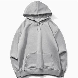 Suéter Casual de Manga Larga con Capucha para Hombre, Nuevo Estilo de Moda de Invierno, 100% Algodón, Estampado Personalizado, con Bolsillo de Color Sólido, Tejido Fino - Product Image 6