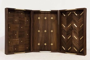 Bandeja de Madera Natural para Servir, Diseño de Frutas, Multifuncional para Cafeterías, Restaurantes, Cocina del Hogar - Ramadán Diwali - Product Image 3