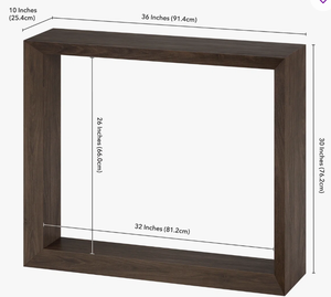 โต๊ะคอนโซลไม้ยาวสำหรับตกแต่งผนังในบ้านหรู ทำจากไม้เนื้อแน่น ลายไม้สวยงาม และผิวสัมผัสเรียบเนียน - Product Image 3