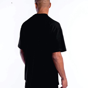 T-shirt oversize pour homme, 100% coton, manches courtes, vêtements de sport, vêtements de gym, respirant, écologique - Product Image 5