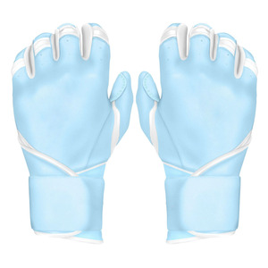 OEM Customizable Goat Leather Beisbol Batting Gloves Hand Protection for Baseball Bateo - Product Image 1