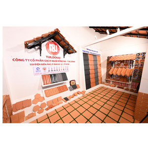 กระเบื้องหลังคาโรมันคู่สีแดงเทอร์ราคอตต้า 4320 ชิ้น กันน้ำ สำหรับใช้งานกลางแจ้ง พร้อมจัดส่ง 10 ชิ้น ทนความร้อนแบบดั้งเดิม - Product Image 3