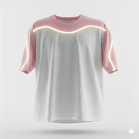 T-shirt imprimé tendance, design minimaliste moderne, décontracté, OEM/ODM disponible, t-shirts pour hommes