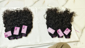 Extensiones de Cabello Humano Remy Sin Procesar de Camboya, Venta al Por Mayor, Doble Trama a Máquina, Paquetes de 100g, Rizado Spring Curl de JERRY HAIRS - Product Image 4