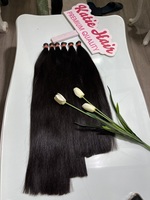 Extensions de tresses en cheveux humains vierges vietnamiens, ondulés, en vrac, double tirage, pointes pleines, pour femmes, sans trame, résistantes à la chute, douces et brillantes