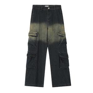 Pantalones Cargo de Alta Calidad con Múltiples Bolsillos para Hombre, Diseño con Logotipo, Pantalones Cargo para Mujer, Tallas Grandes, Unisex, Pantalones Cargo Personalizados para Hombre - Product Image 1