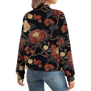Front Button Closure <b>Womens</b> Sheep Skin Bomber <b>Jackets</b> Customizable High Quality Lightweight Outerwear Tops Best Casual - Product Image 4