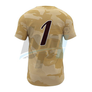 เสื้อเบสบอลไซส์ใหญ่ น้ำหนักเบา สำหรับผู้ใหญ่ ผลิตจากวัสดุทนทาน เสื้อทีมเบสบอล - Product Image 2