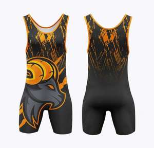 Services OEM, conception personnalisée, sublimation, justaucorps de lutte pour femmes, uniforme de lutte pour femmes - Product Image 1