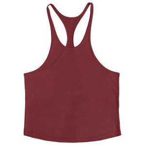 Custom Logo Size Color Mens Tank Tops Round Bottom Fitness Sportswear Outwork Sleeveless Singlet Men Stringers - Product Image 3