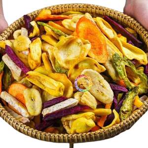 Chips de Frutas Tropicales Crujientes Surtidos, Fritos al Vacío, Snack de Frutas Mixtas, Suministro a Granel para Importadores de Supermercados, OEM - Product Image 1