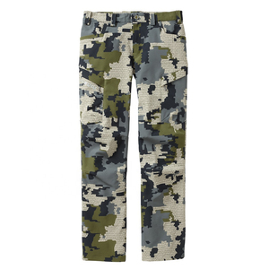 Pantalons de chasse pour hommes en toile imprimée hiver, conçus sur mesure pour les aventures en plein air, respirants, imperméables et ignifuges - Product Image 1