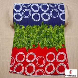 Custom African Wax Print Cotton Fabric Ankara Kitenge Logo Print OEM ODM Textile Manufacturer Customized Fabric Production - Product Image 5