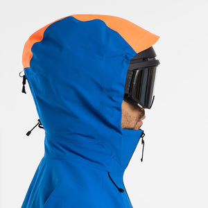 Chaqueta de esquí para hombre para exteriores con tela impermeable de ajuste personalizado OEM, logotipo de marca, forro térmico y opciones de etiqueta privada - Product Image 2
