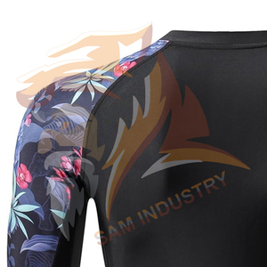 Wholesale Factory Price Customizable <b>Compression</b> <b>Shirt</b> Long & Blank Design <b>Compression</b> Sublimated <b>Shirts</b> - Product Image 5