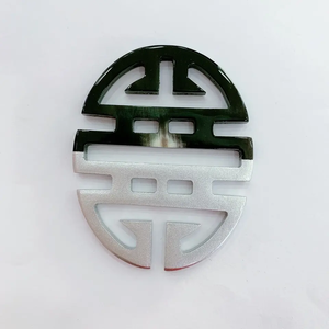 สร้อยคอจี้ชุบทำด้วยมือสำหรับผู้หญิงรูปทรงที่ปรับแต่งได้ทำในเวียดนามผลิตภัณฑ์ขายดีสำหรับของขวัญวัสดุหลักแตร - Product Image 3